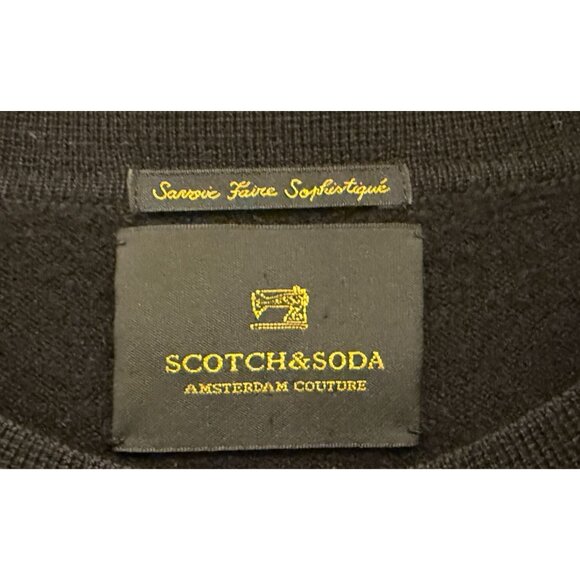 Scotch & Soda Colorblock Crewneck Sweater XL Cotton/Polyester Blend Mens Top - Picture 5 of 7